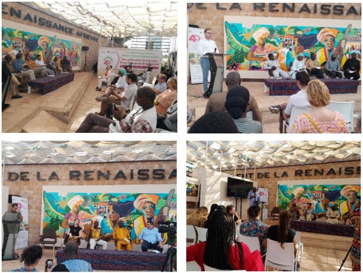 Table ronde lors de la célébration des 40 ans du Cirad à Dakar